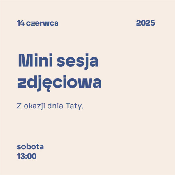 Mini Sesja, 14 czerwca 13:00