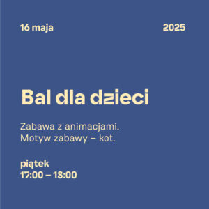 Bal przebierany dla dzieci