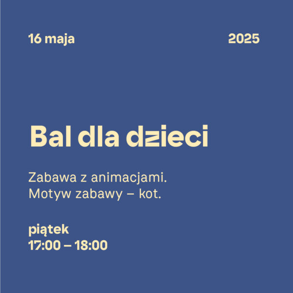 Bal przebierany dla dzieci