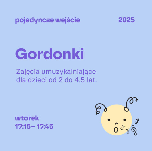 Gordonki, zajęcia 27 maja, grupa od 2 lat