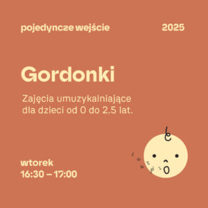 Gordonki, zajęcia 27 maja, grupa od 0 do 2.5 lat