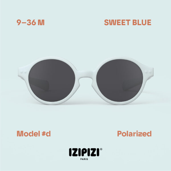 IZIPIZI - okulary przeciwsłoneczne dla dzieci Kids 9-36 m, sweet blue