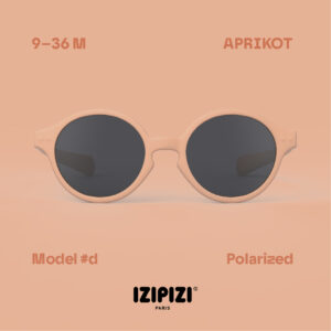 IZIPIZI - okulary przeciwsłoneczne dla dzieci Kids 9-36 m, aprikot